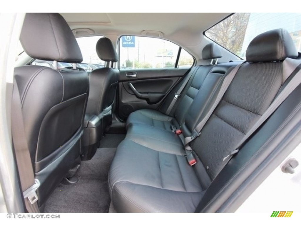 2008 TSX Sedan - Alabaster Silver Metallic / Ebony photo #19