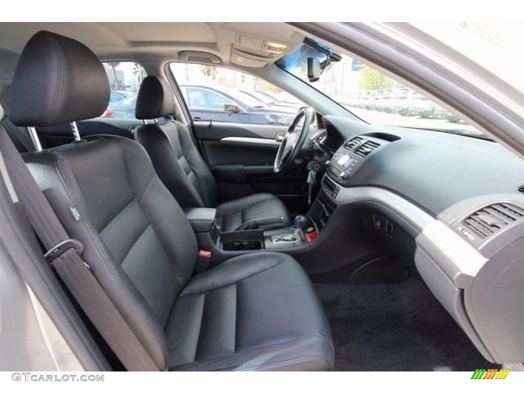 2008 TSX Sedan - Alabaster Silver Metallic / Ebony photo #25