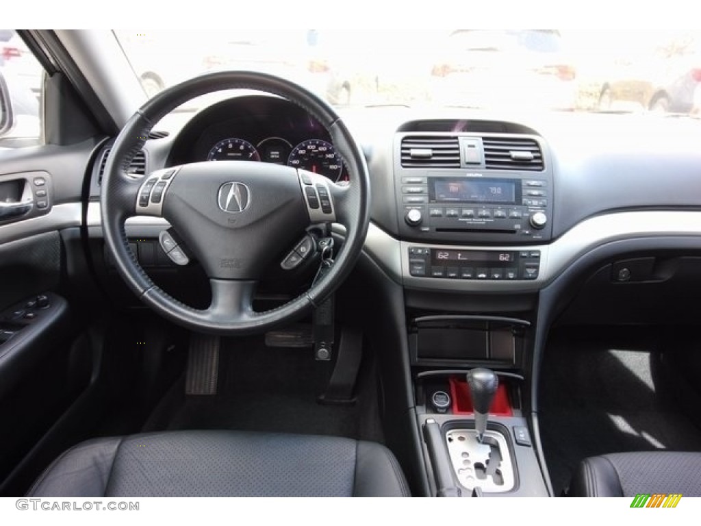 2008 TSX Sedan - Alabaster Silver Metallic / Ebony photo #27