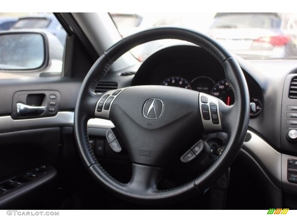 2008 TSX Sedan - Alabaster Silver Metallic / Ebony photo #28