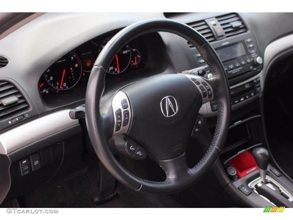 2008 TSX Sedan - Alabaster Silver Metallic / Ebony photo #34