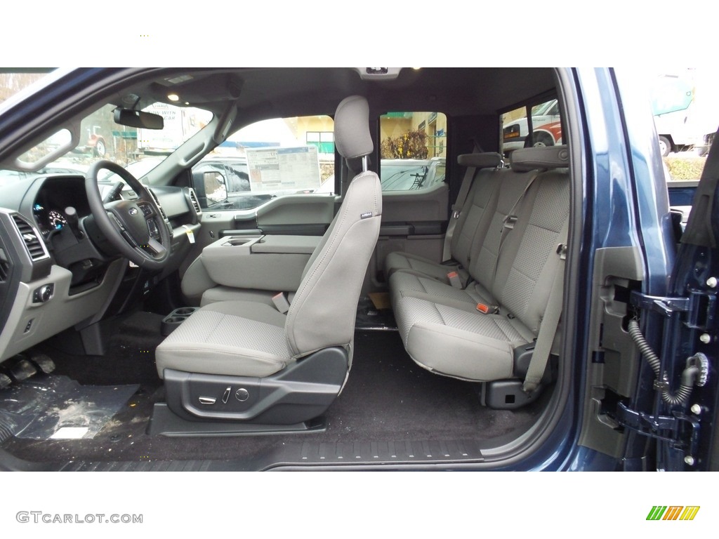 2017 F150 XLT SuperCab 4x4 - Blue Jeans / Earth Gray photo #8