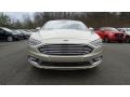 2017 White Gold Ford Fusion Hybrid SE  photo #2