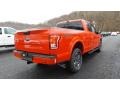 2017 Race Red Ford F150 XLT SuperCab 4x4  photo #4