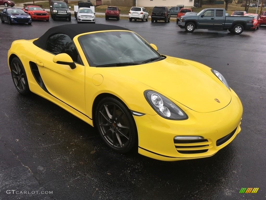 2013 Boxster  - Racing Yellow / Black photo #8