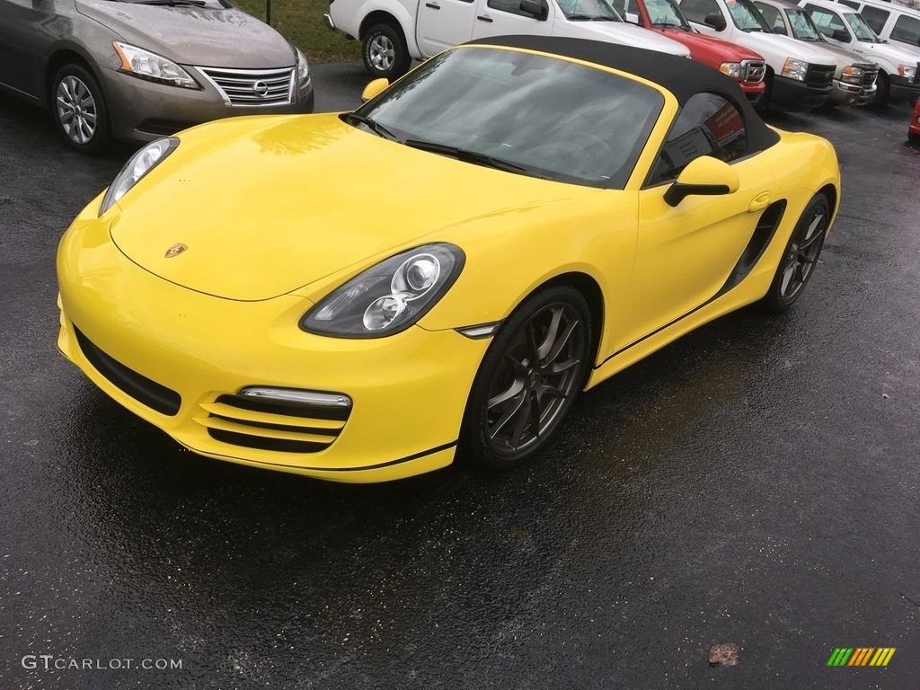 2013 Boxster  - Racing Yellow / Black photo #10