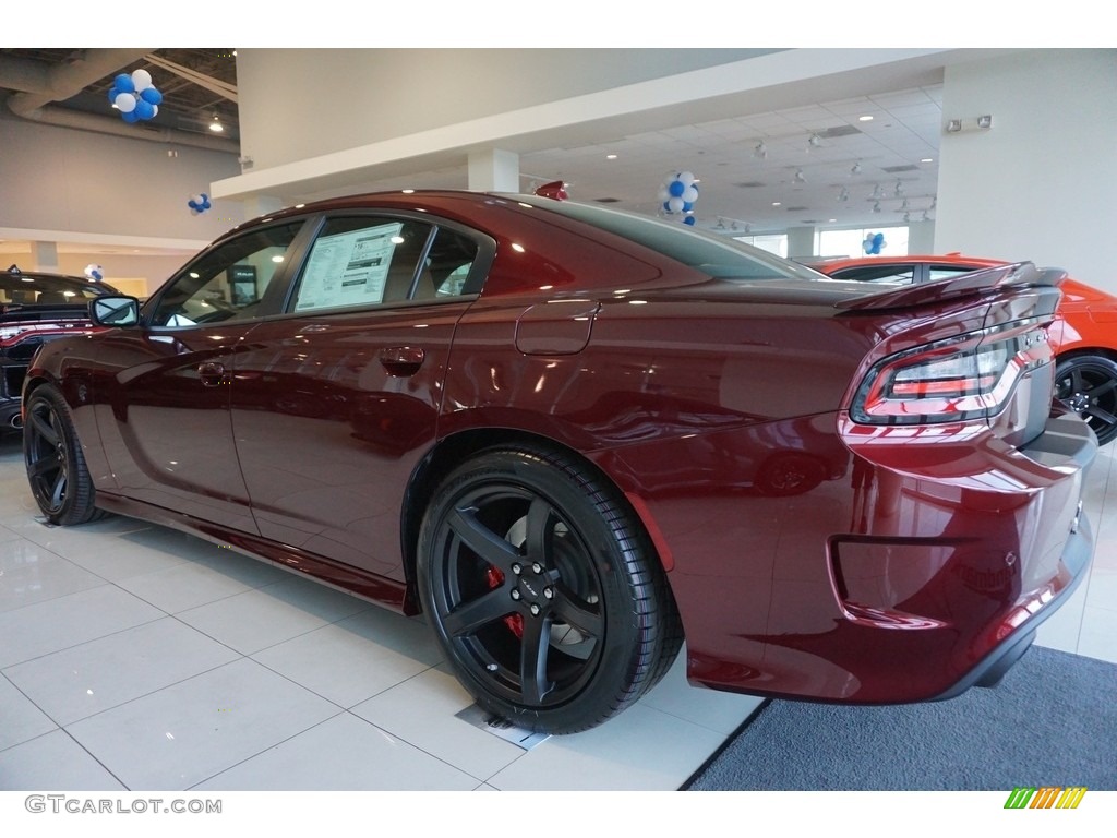 2017 Charger SRT Hellcat - Octane Red / Black/Sepia photo #2