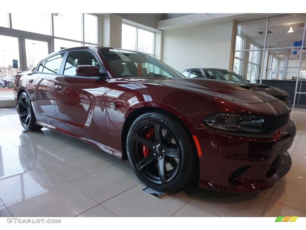 Octane Red 2017 Dodge Charger SRT Hellcat Exterior Photo #118076529