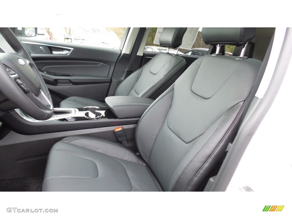 2017 Ford Edge Titanium AWD Front Seat Photo #118076541