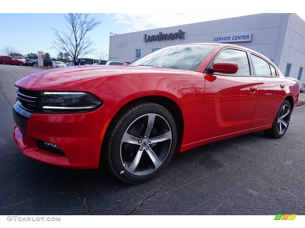2017 Charger SXT - TorRed / Black photo #1