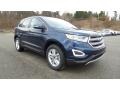Blue Jeans Metallic 2017 Ford Edge SEL AWD Exterior