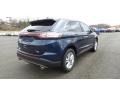 2017 Blue Jeans Metallic Ford Edge SEL AWD  photo #4