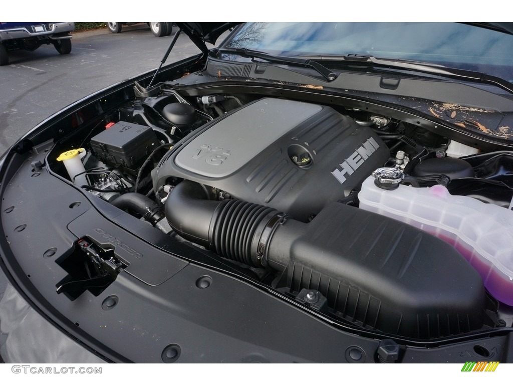 2017 Dodge Charger R/T 5.7 Liter HEMI OHV 16-Valve VVT MDS V8 Engine Photo #118077618