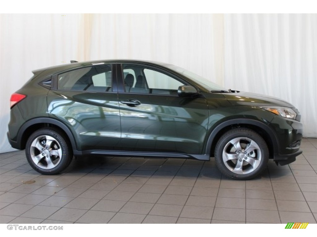 Misty Green Pearl 2017 Honda HR-V LX Exterior Photo #118078902