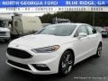 2017 White Platinum Ford Fusion Sport AWD  photo #1