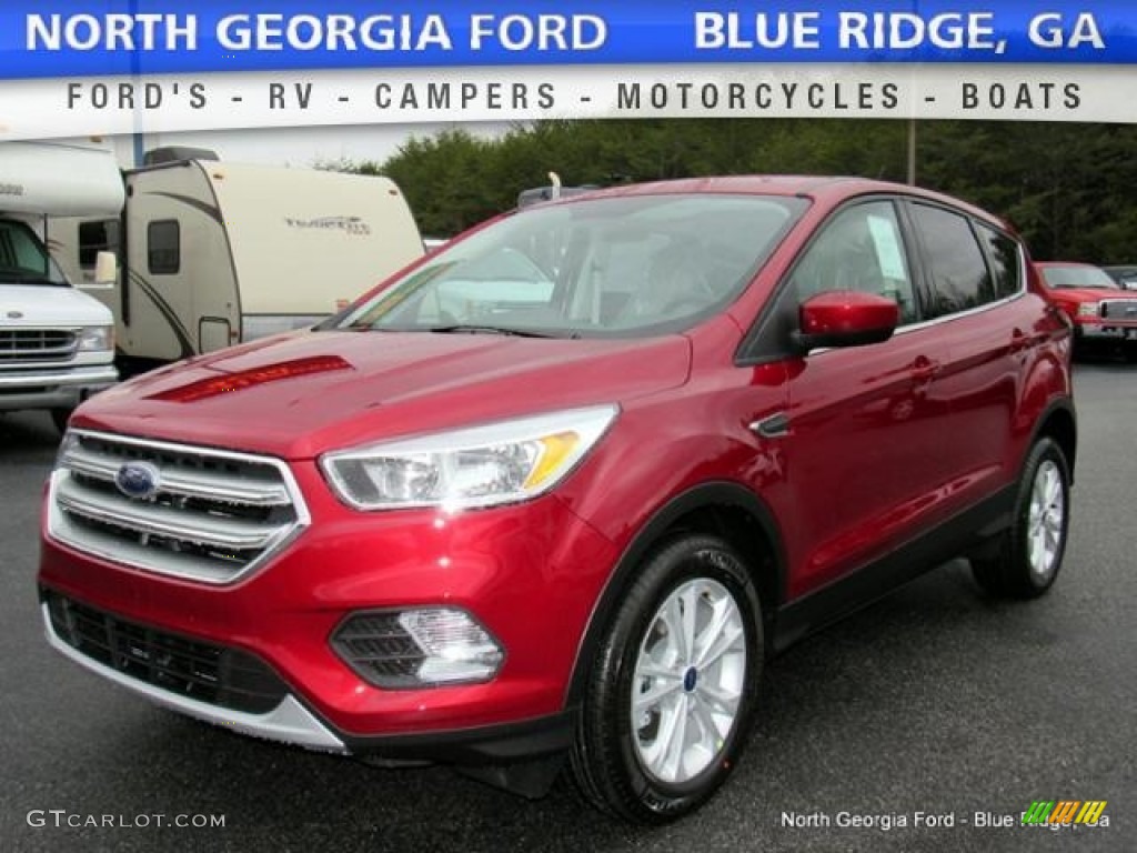 Ruby Red Ford Escape