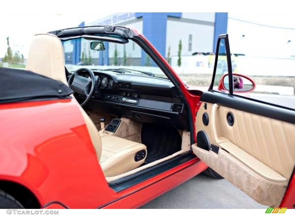 1990 Porsche 911 Carrera 2 Cabriolet Interior Color Photos