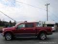 2017 Ruby Red Ford F150 XLT SuperCrew 4x4  photo #2