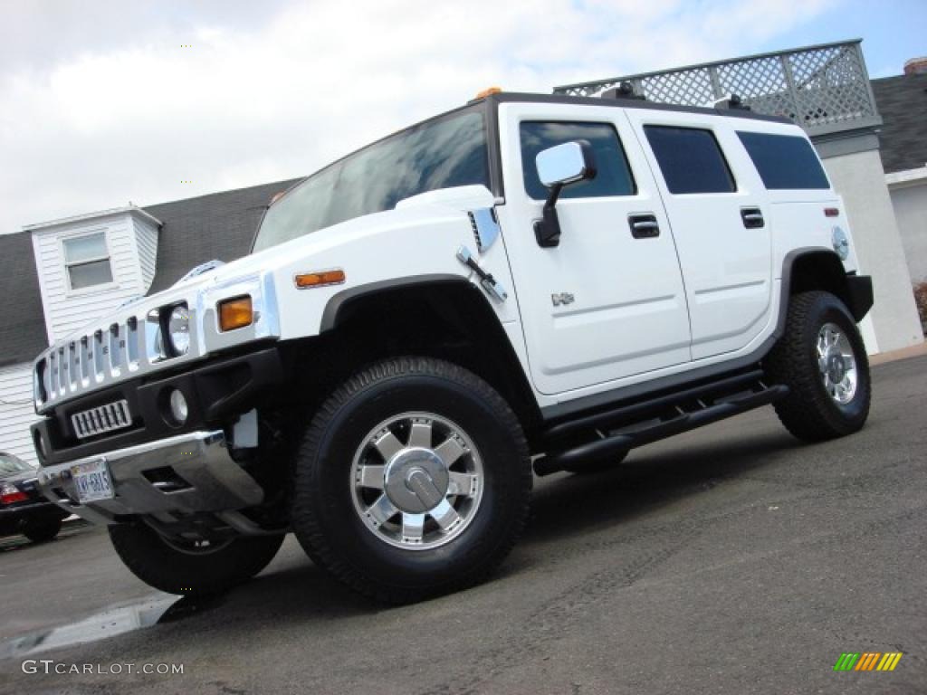 2003 H2 SUV Adventure - White / Wheat photo #2