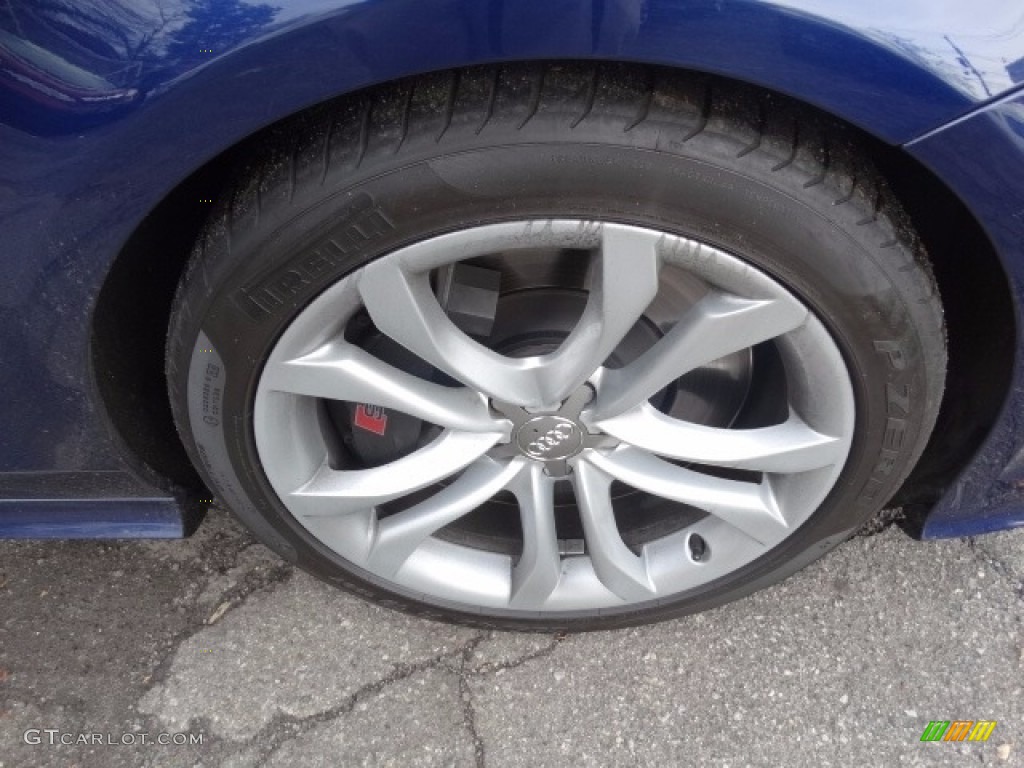 2013 S7 4.0 TFSI quattro - Estoril Blue Crystal / Black Valcona leather with diamond stitching photo #7