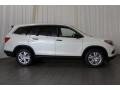 2017 White Diamond Pearl Honda Pilot LX  photo #3