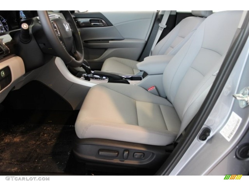 2017 Accord EX-L Sedan - Lunar Silver Metallic / Gray photo #10