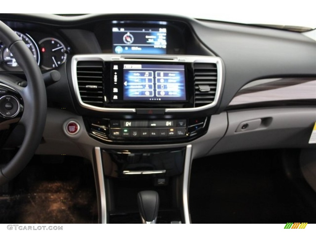 2017 Accord EX-L Sedan - Lunar Silver Metallic / Gray photo #17