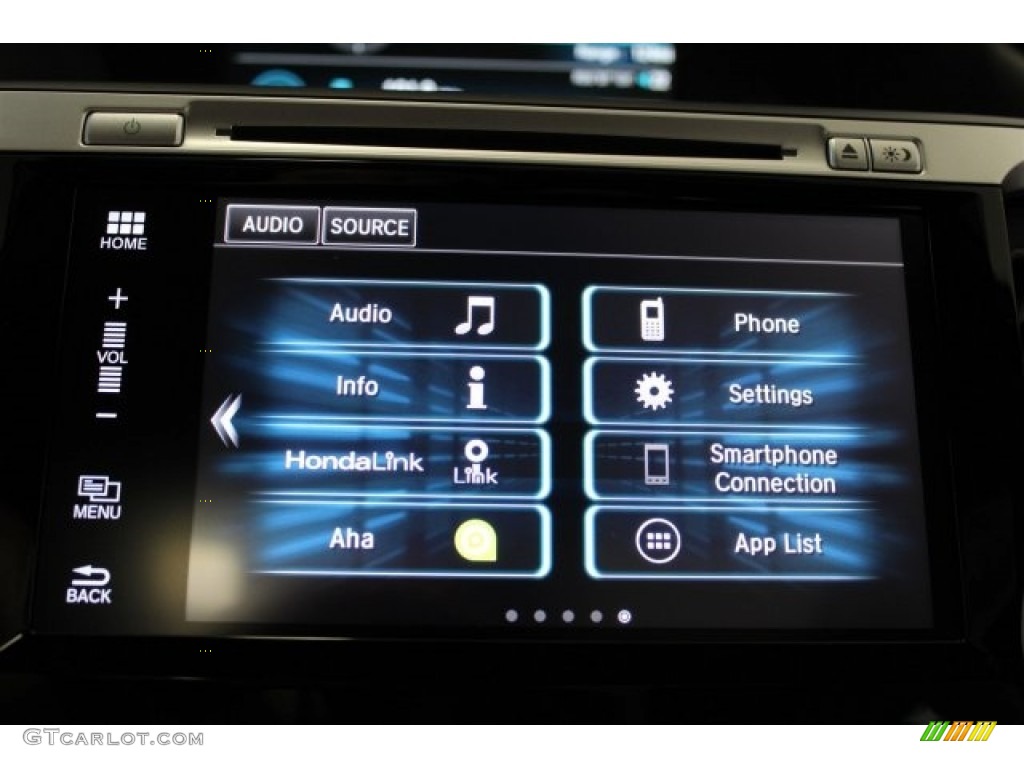 2017 Accord EX-L Sedan - Lunar Silver Metallic / Gray photo #20
