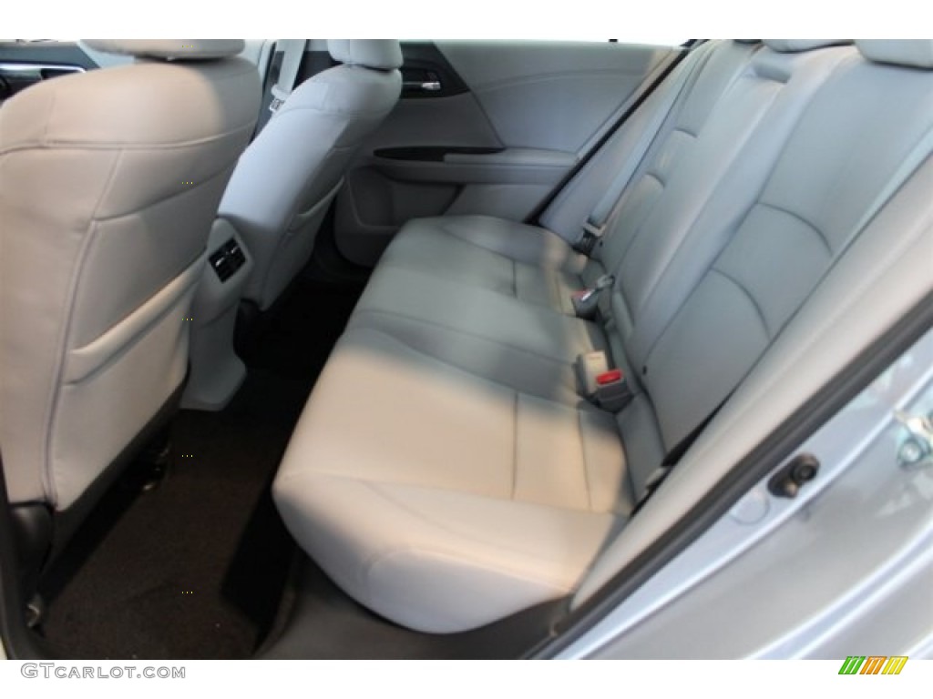 2017 Accord EX-L Sedan - Lunar Silver Metallic / Gray photo #29