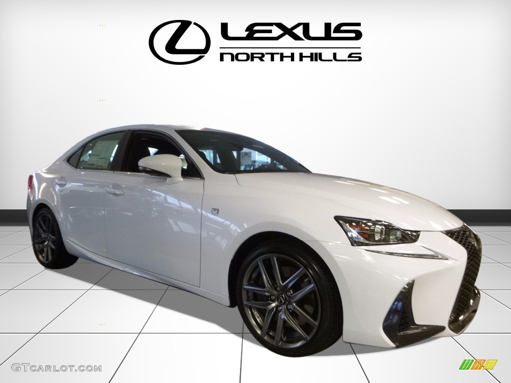 Ultra White Lexus IS