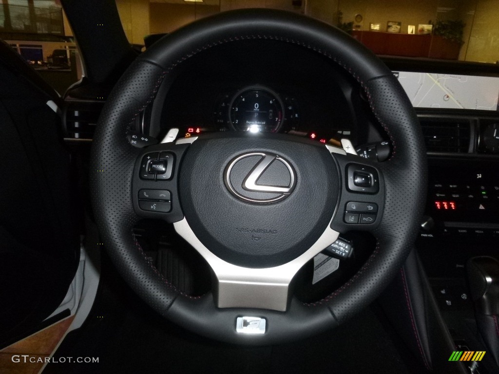 2017 IS 350 F Sport AWD - Ultra White / Rioja Red photo #11