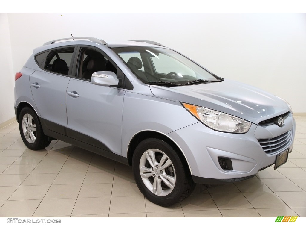 2012 Tucson Limited - Aurora Blue / Taupe photo #1