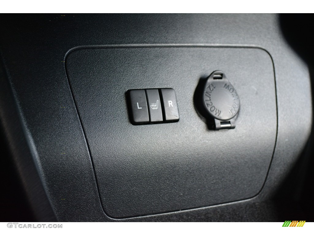 2015 Prius Five Hybrid - Black / Dark Gray photo #22