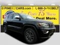 2017 Diamond Black Crystal Pearl Jeep Grand Cherokee Limited 4x4  photo #1