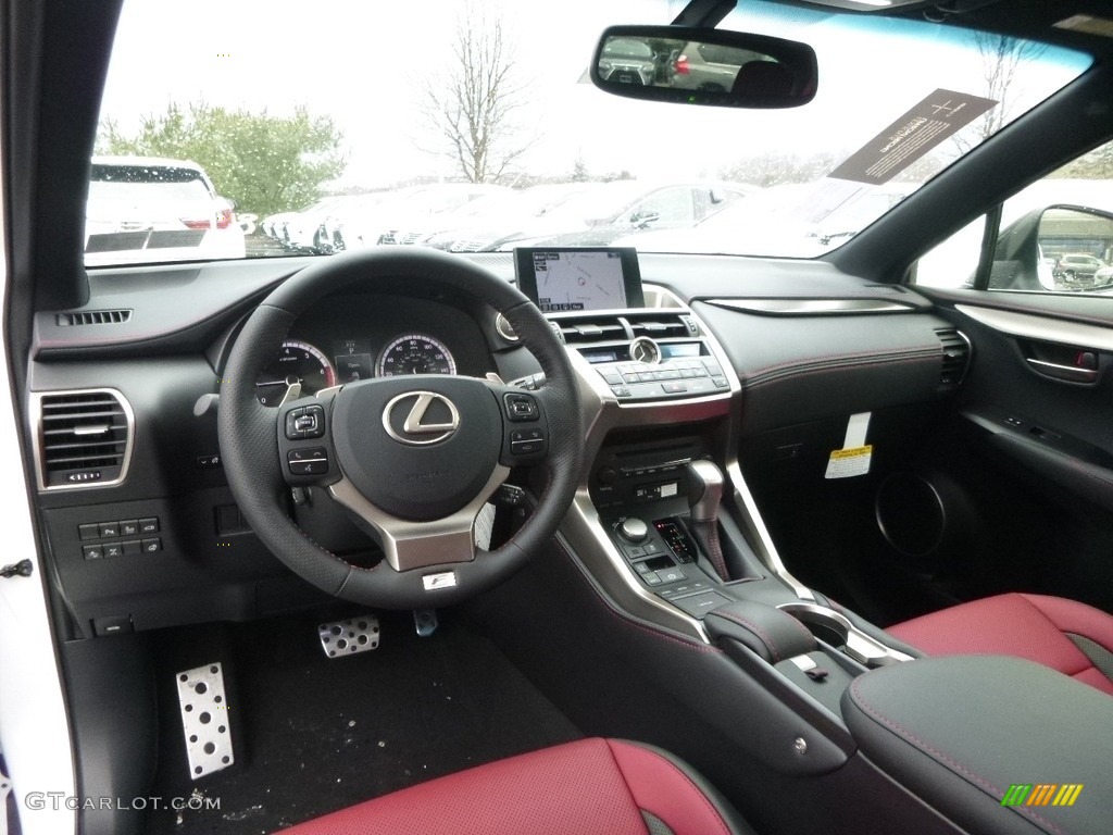 Rioja Red Interior 2017 Lexus NX 200t F Sport AWD Photo #118087413