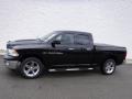 2012 Black Dodge Ram 1500 Big Horn Quad Cab 4x4  photo #2