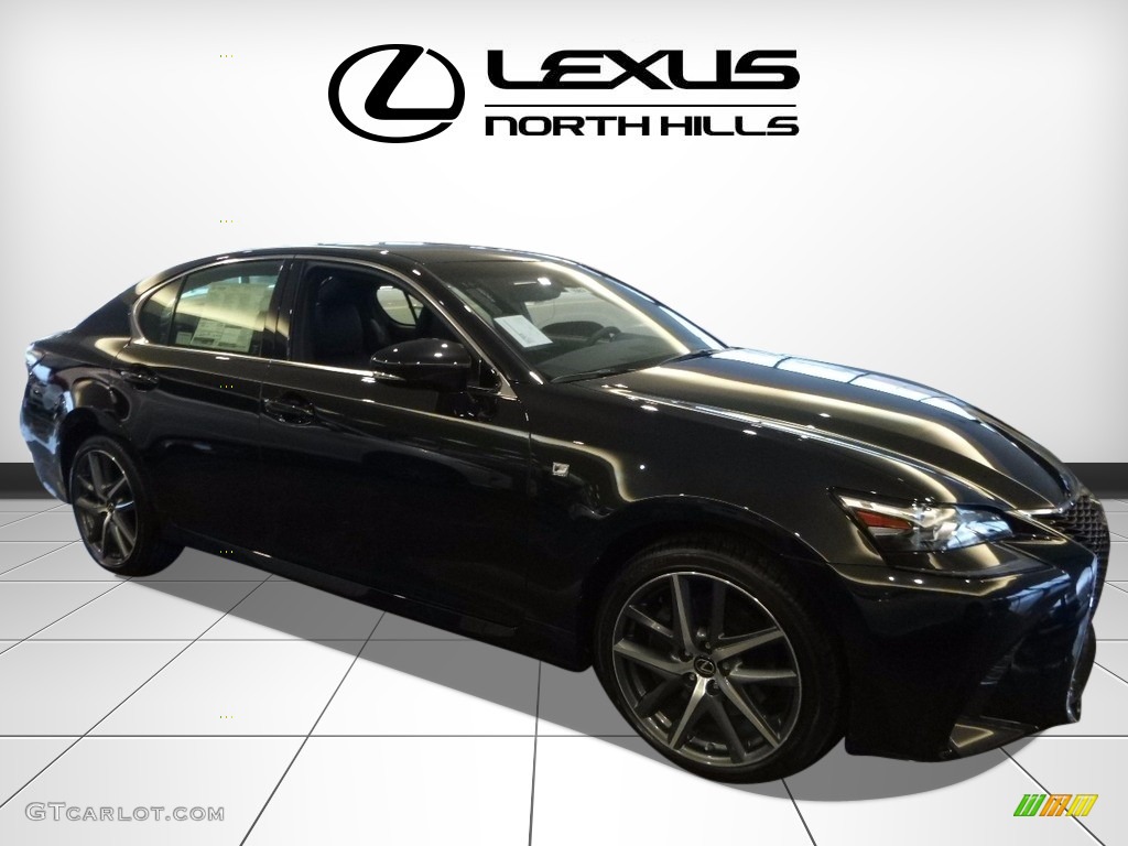 2017 GS 350 F Sport AWD - Caviar / Black photo #1