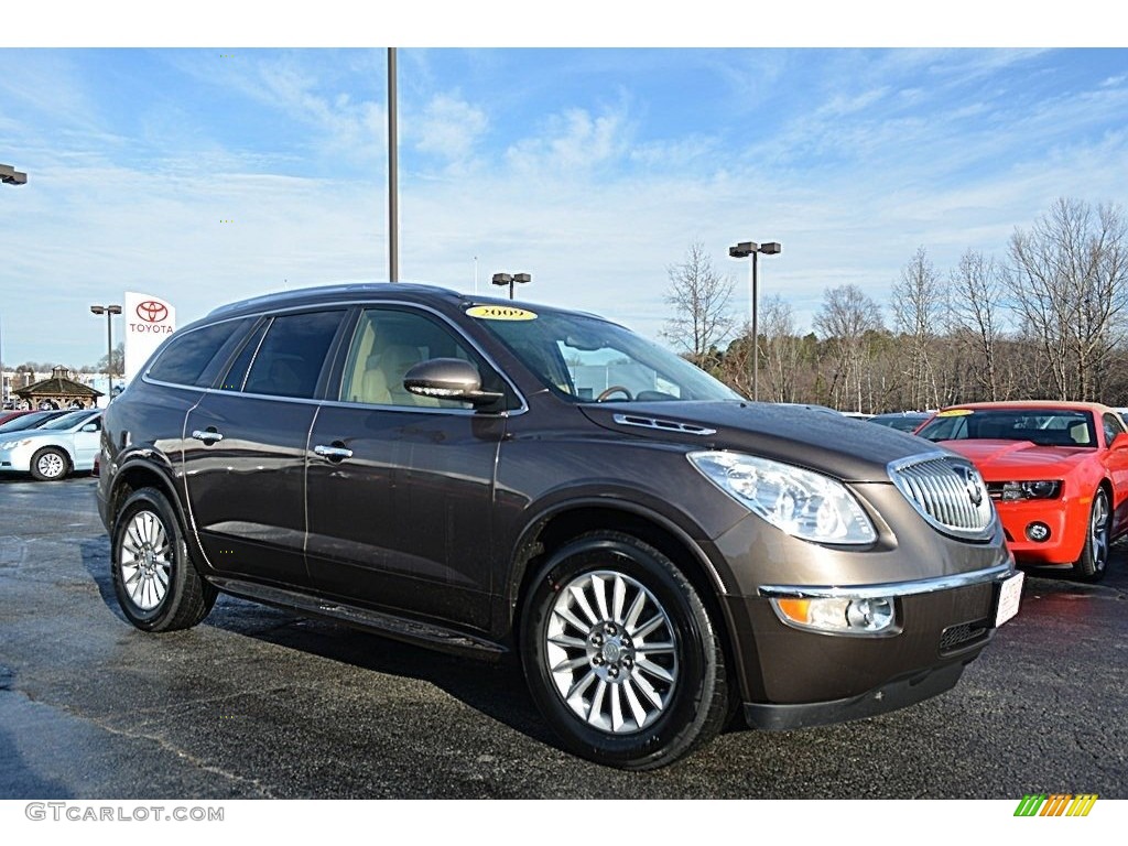 2009 Enclave CXL AWD - Cocoa Metallic / Cocoa/Cashmere photo #1