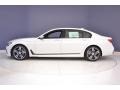 2017 Mineral White Metallic BMW 7 Series 740i Sedan  photo #3