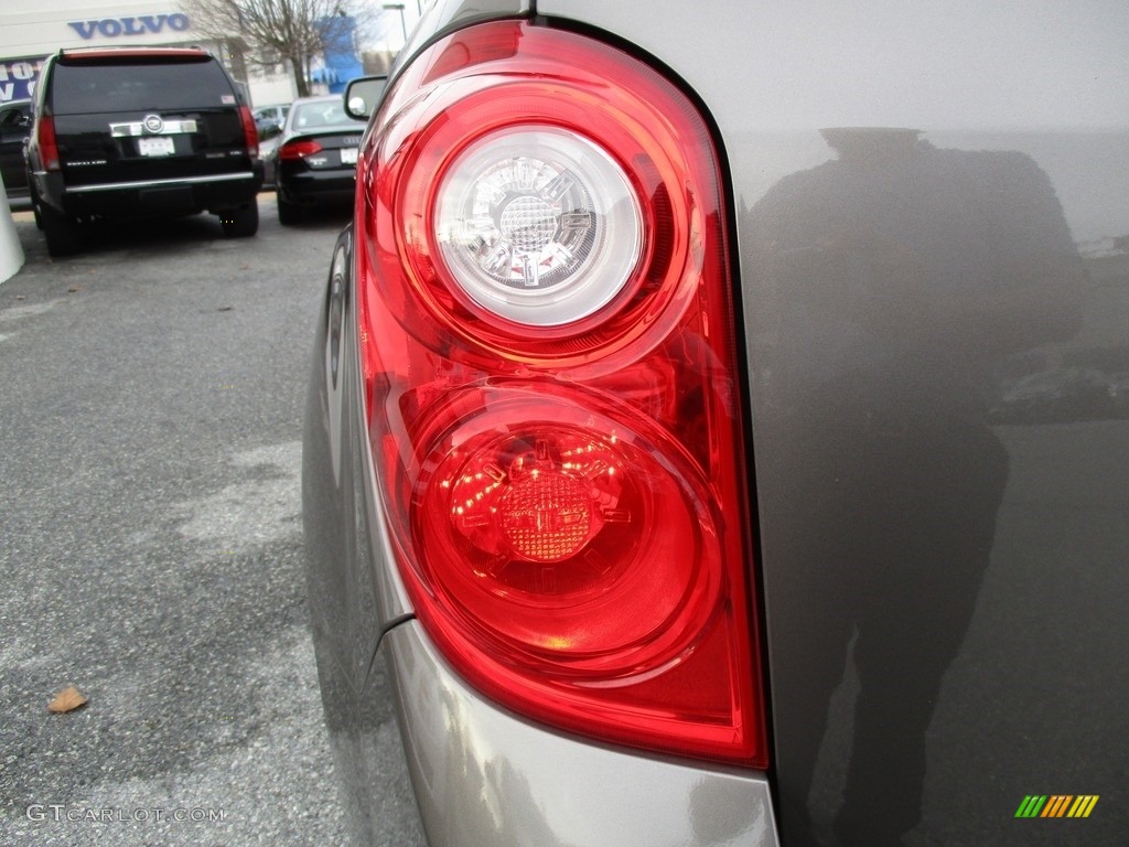 2010 Equinox LT AWD - Mocha Steel Metallic / Jet Black/Brownstone photo #33