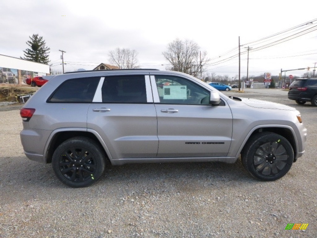 2017 Grand Cherokee Laredo 4x4 - Billet Silver Metallic / Black photo #8