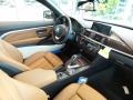 Saddle Brown 2017 BMW 4 Series 430i xDrive Convertible Interior Color