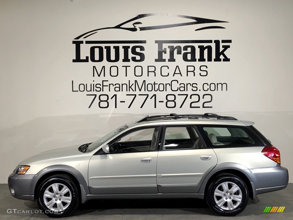2005 Outback 2.5i Limited Wagon - Champagne Gold Opal / Taupe photo #1