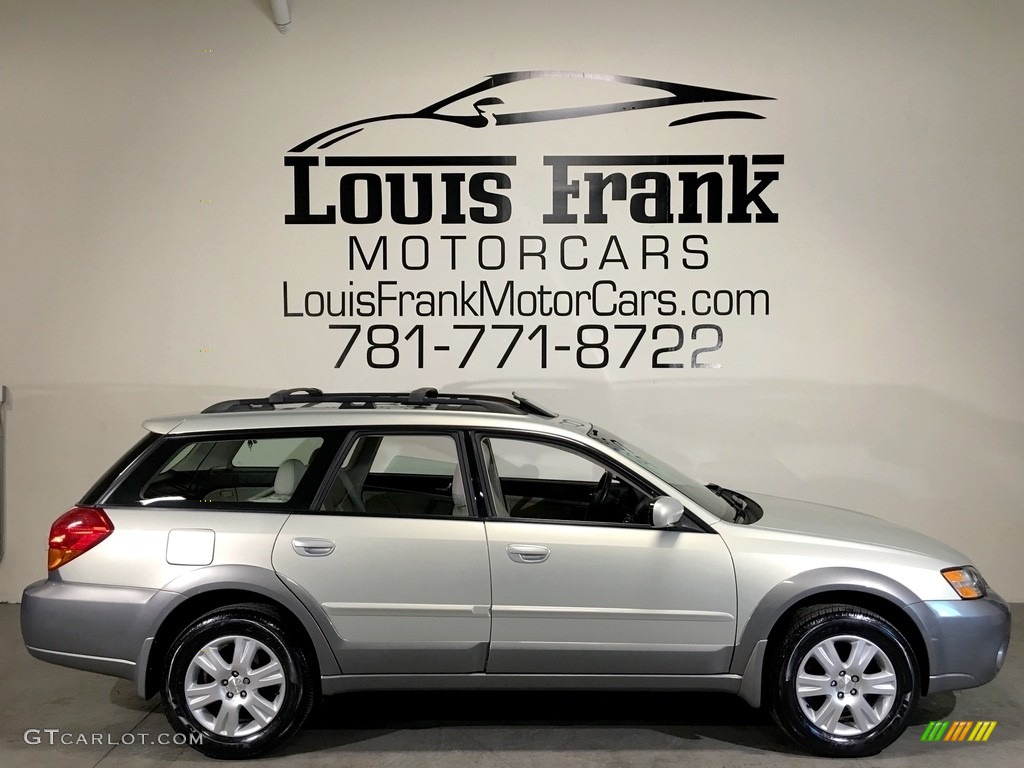 2005 Outback 2.5i Limited Wagon - Champagne Gold Opal / Taupe photo #6