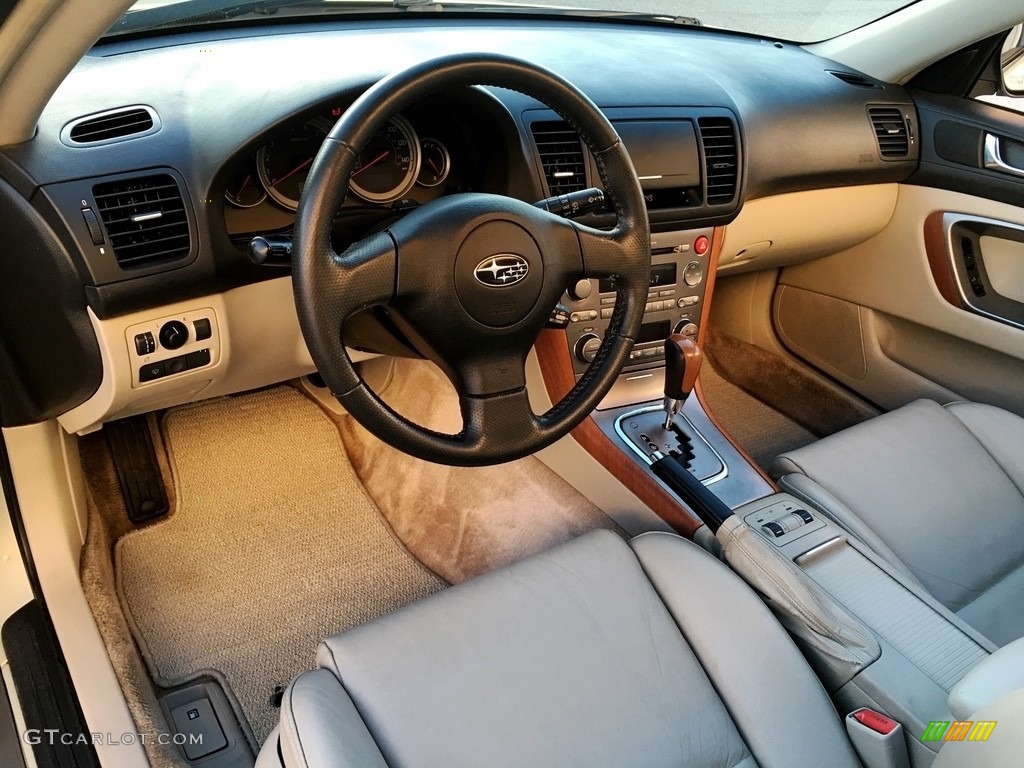2005 Outback 2.5i Limited Wagon - Champagne Gold Opal / Taupe photo #9