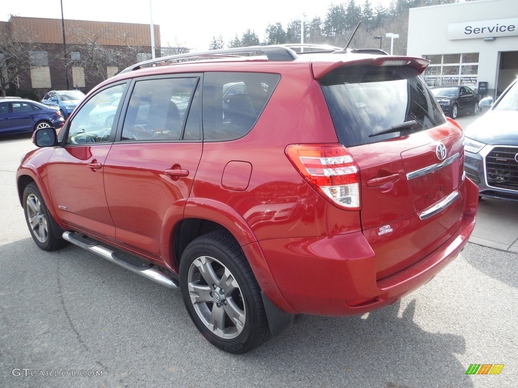 2011 RAV4 V6 Sport 4WD - Barcelona Red Metallic / Dark Charcoal photo #17