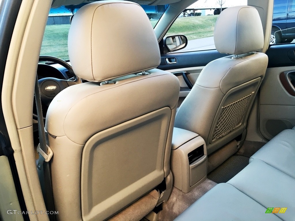 2005 Outback 2.5i Limited Wagon - Champagne Gold Opal / Taupe photo #54