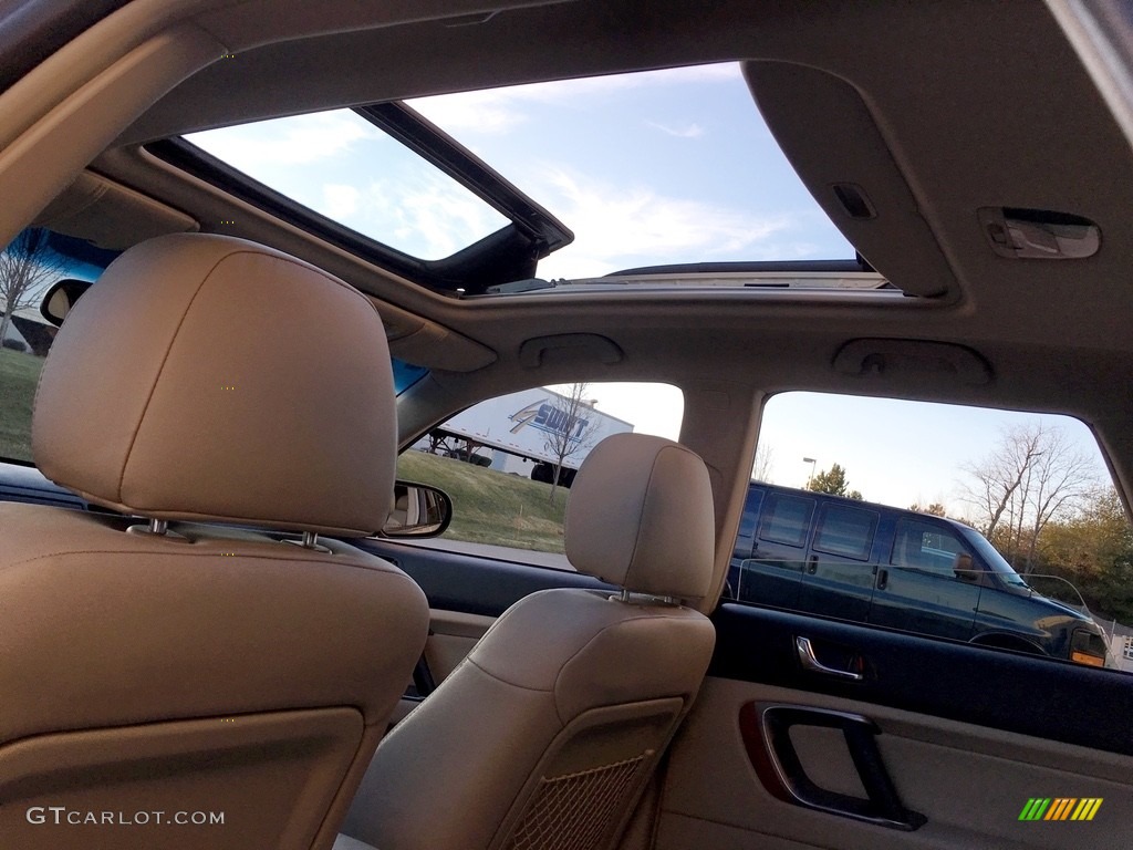 2005 Outback 2.5i Limited Wagon - Champagne Gold Opal / Taupe photo #73