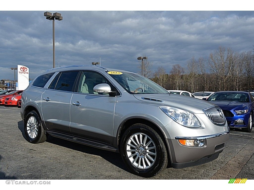 2012 Quicksilver Metallic Buick Enclave FWD 118094671 Photo 26
