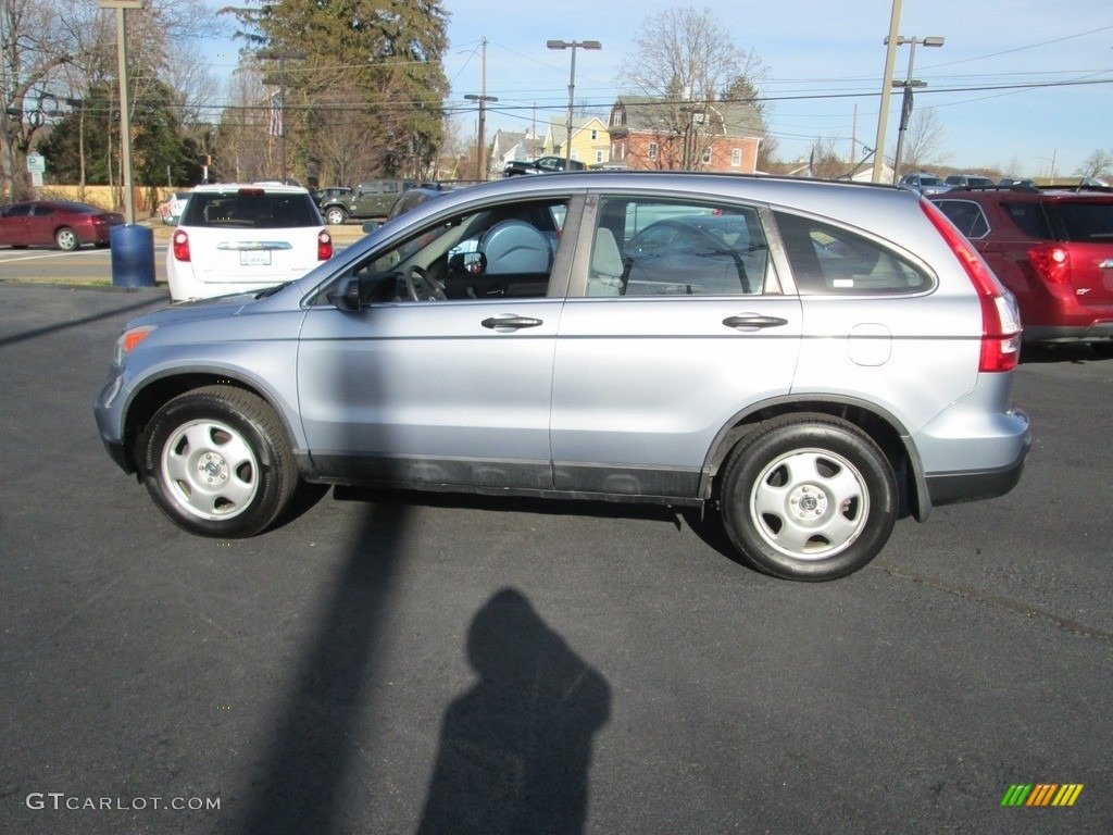 2009 CR-V LX 4WD - Glacier Blue Metallic / Gray photo #9